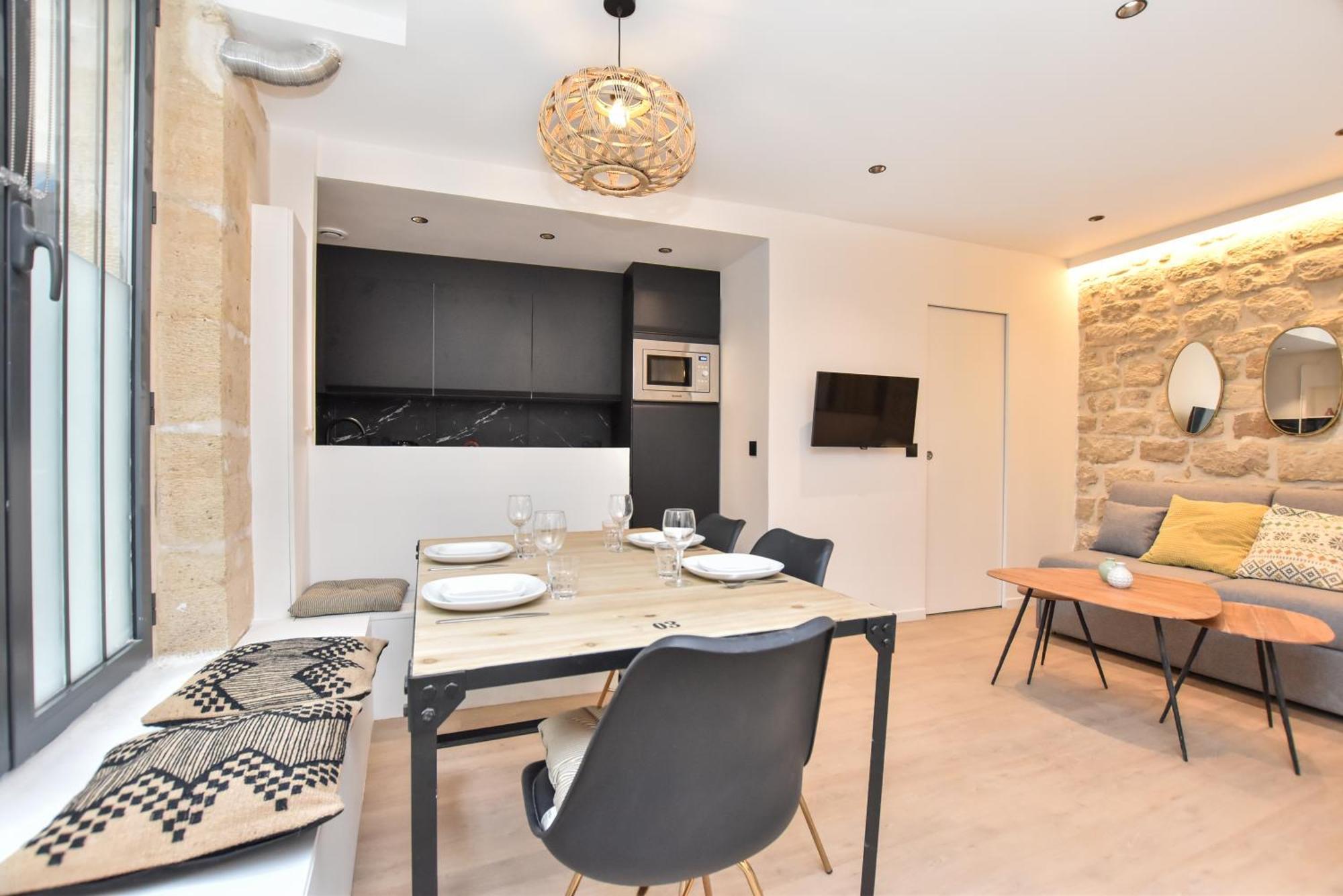 Cozy Apartment - 1Br-4P - Sentier Paris Exteriör bild