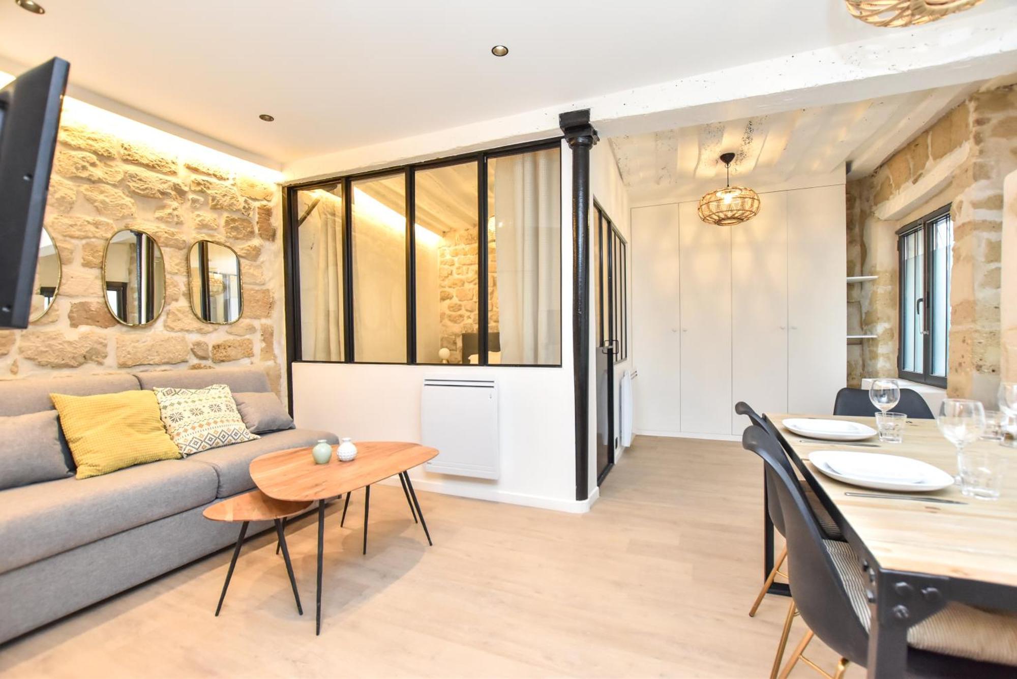 Cozy Apartment - 1Br-4P - Sentier Paris Exteriör bild